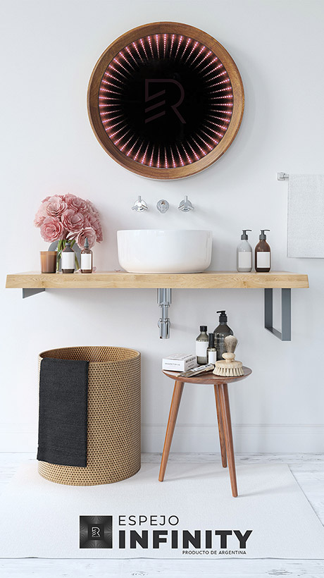 Social media visuals for Realizar’s Infinity Collection, showcasing Infinity Mirror technology across posts, reels, and stories.