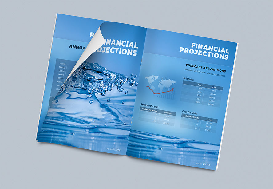 Bondurant Technologies | Business Plan – Brochure design presenting strategic insights, investment opportunities, and business growth solutions with a professional, polished layout.