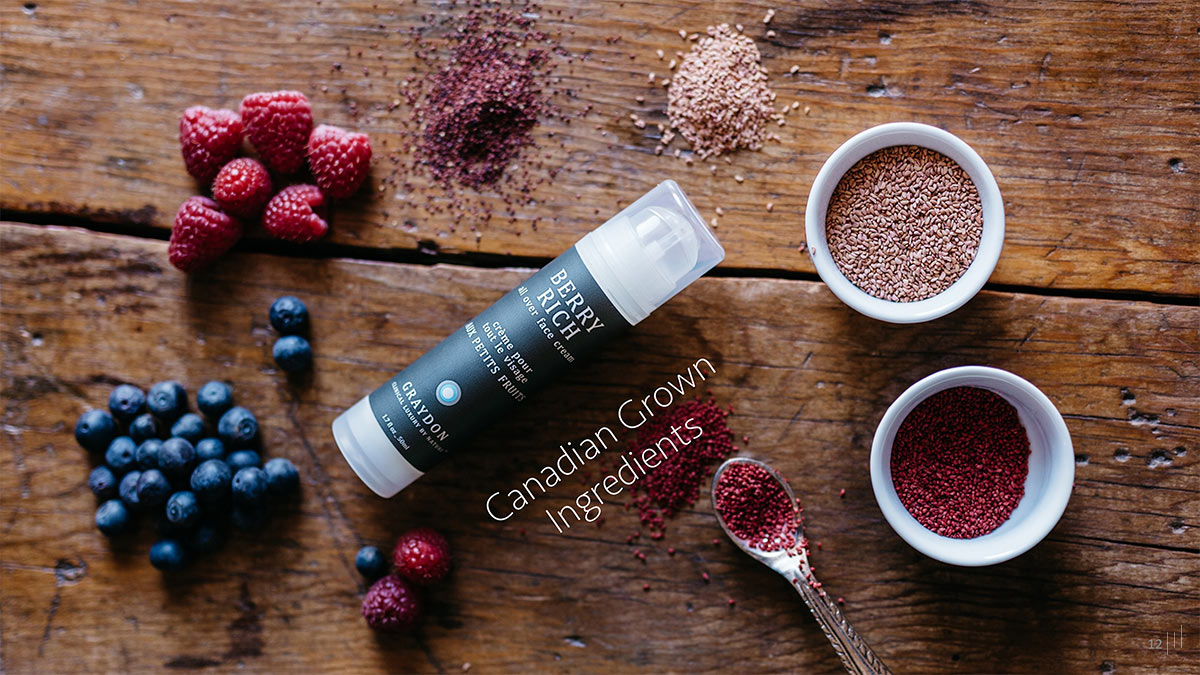 Graydon Skincare – Strategic sales presentation highlighting brand positioning, product benefits, and market growth.