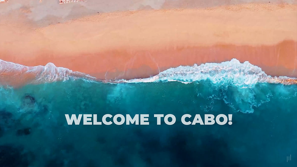 POZ Advisor’s Summit Cabo 2025 – Final welcoming slide, setting the stage for an engaging and insightful event experience.