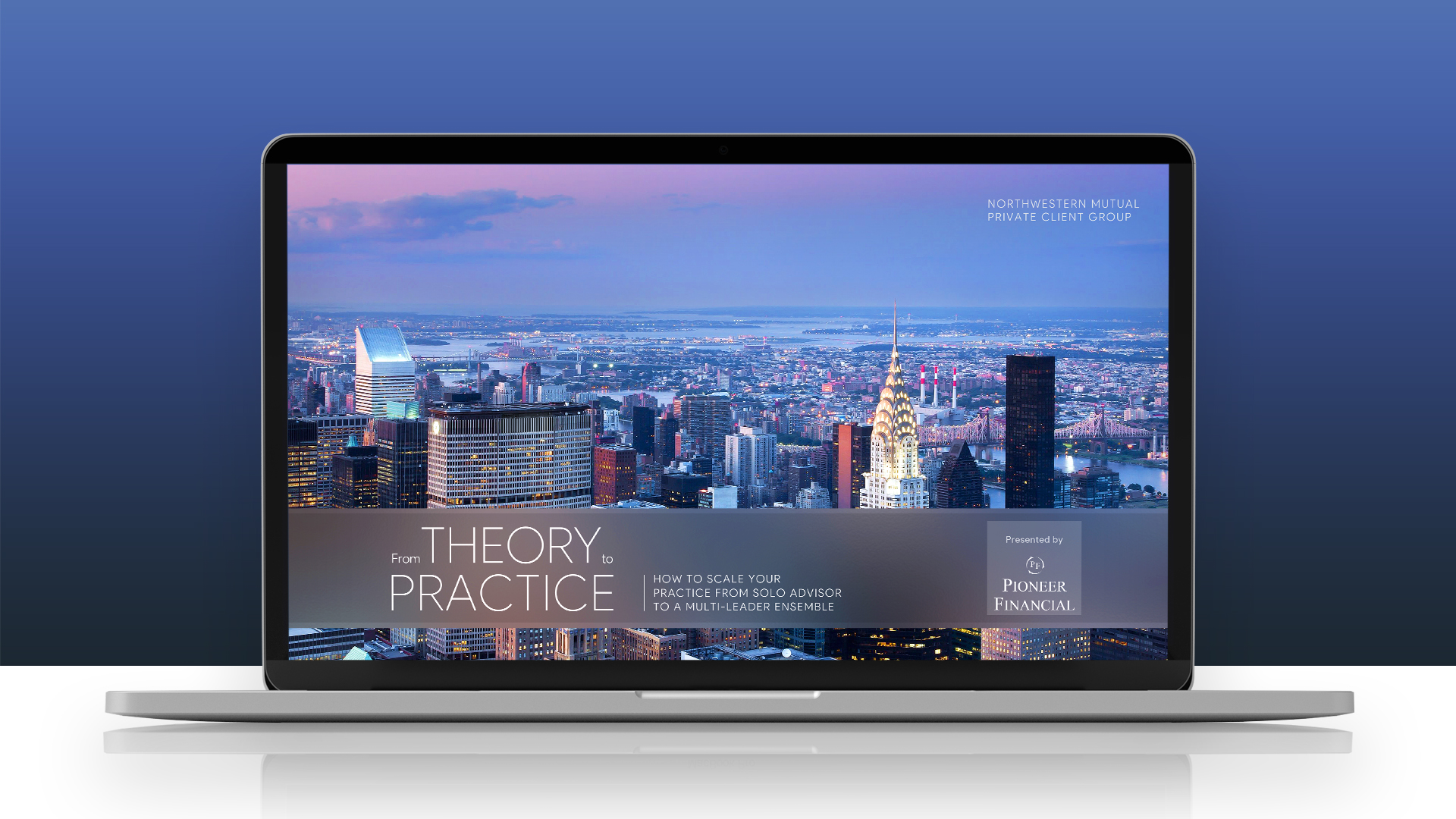 Pioneer Financial Presentation – High-quality video presentation delivering a compelling visual breakdown of financial strategies and insights.