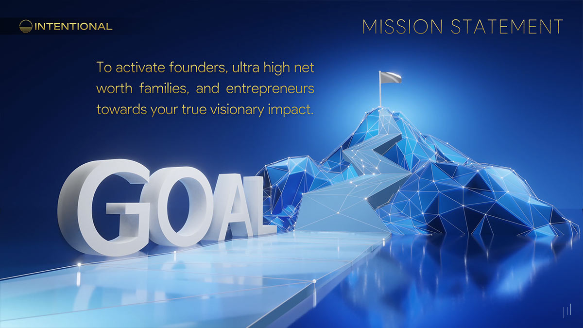 Private Wealth Services – Slide outlining the core mission and values behind personalized wealth management.