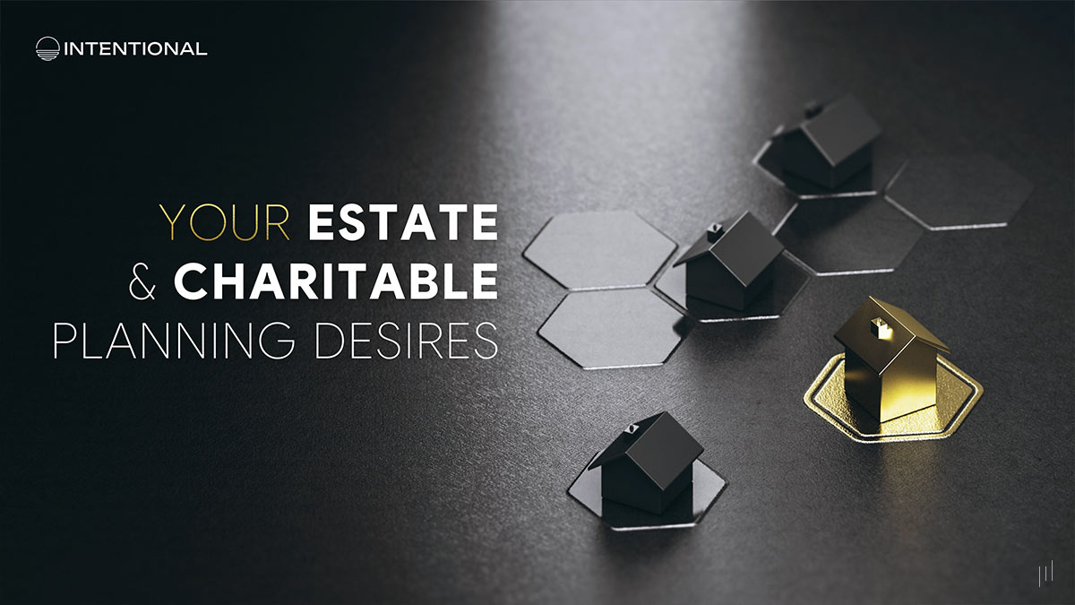 Private Wealth Services – Slide exploring estate planning and philanthropic strategies for long-term financial impact.