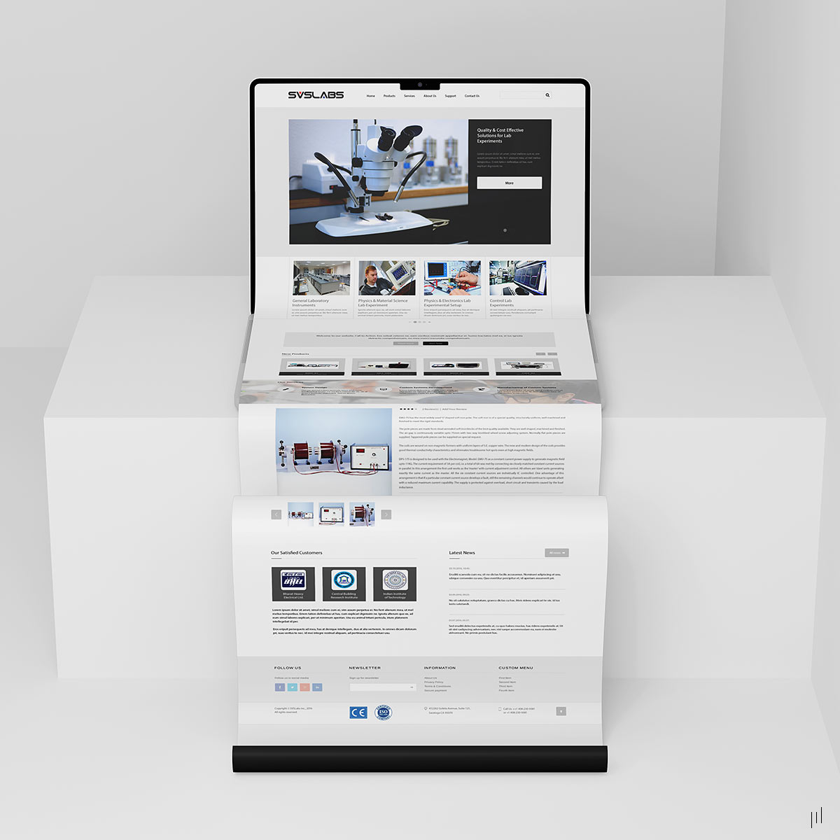 SVSLABS – Cutting-edge web design featuring advanced technology solutions, seamless functionality, and intuitive user experience.